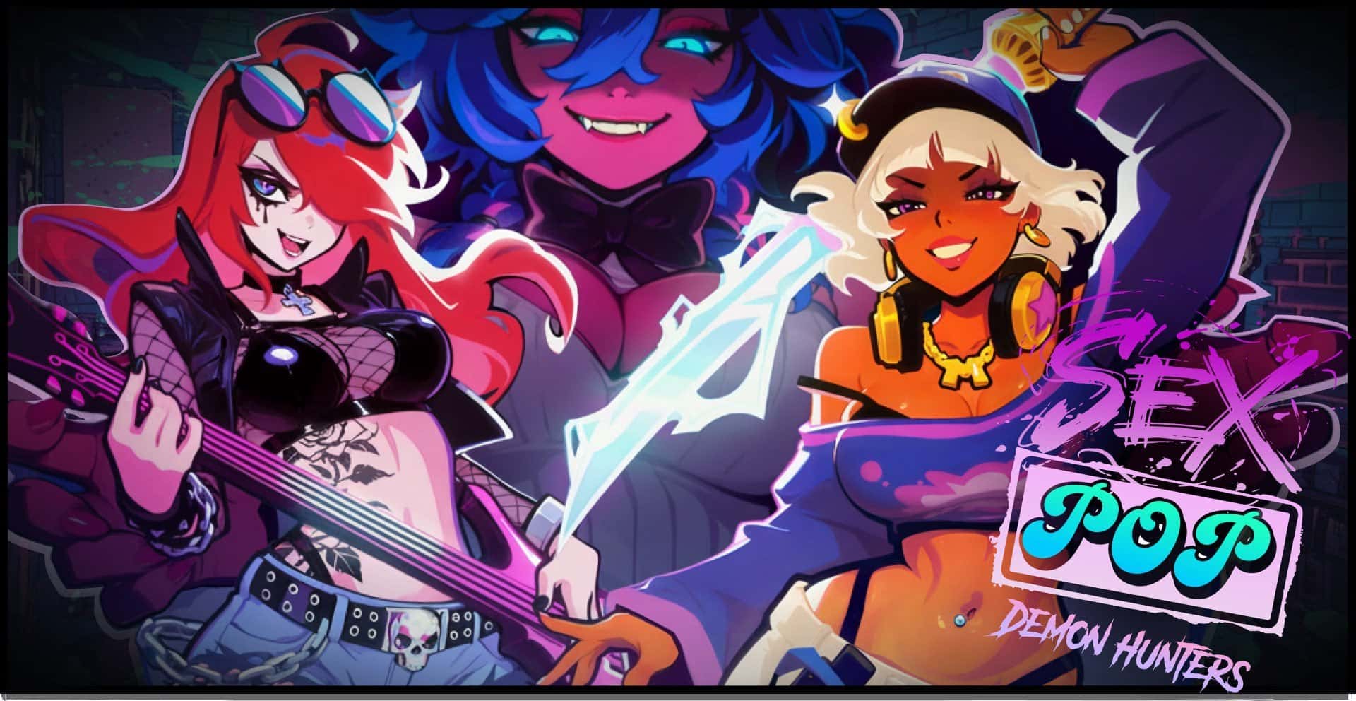 瑟瑟偶像退魔团 Sex-Pop Demon Hunters | 中文官方最新版背景